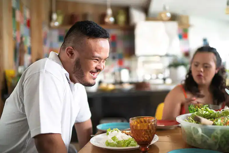 Empowering Weight Loss: A Comprehensive Guide for Individuals with Disabilities 2 Image of a disabled man and balance around nutrition to aid weight loss Buckingham